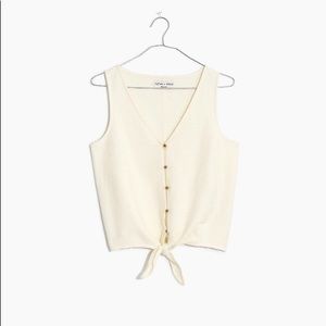 Madewell - Texture & Thread Button-Front Tank Top